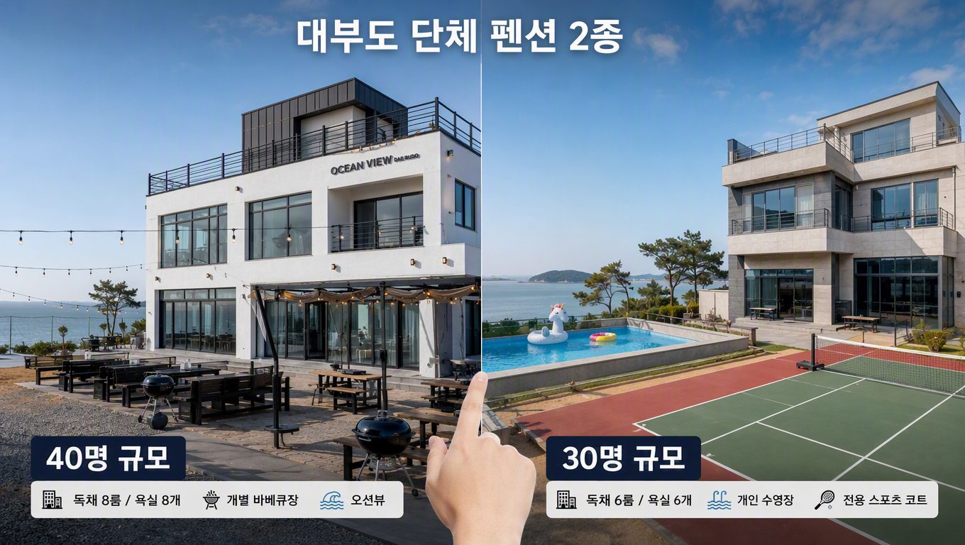 대부도 독채펜션 추천
